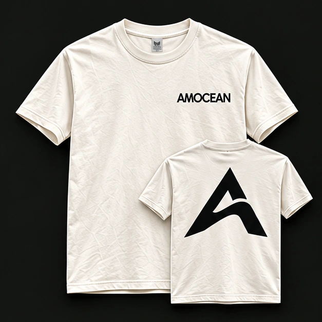 WHITE BASIC TEE in wit